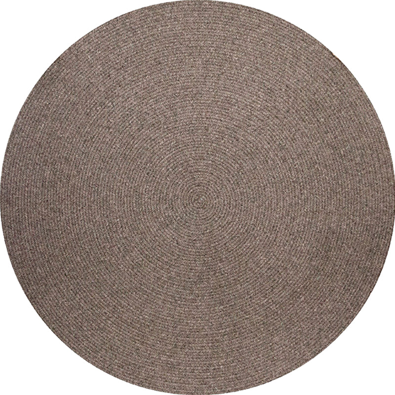 Avtoit | Simple rustic carpet wool plain carpet machine washable pet-friendly non-slip carpet for the bedroom