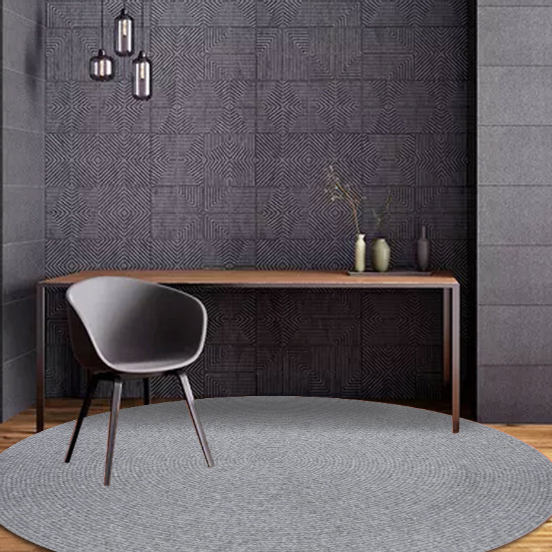 Avtoit | Simple rustic carpet wool plain carpet machine washable pet-friendly non-slip carpet for the bedroom