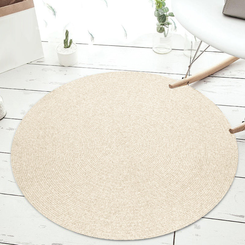 Avtoit | Simple rustic carpet wool plain carpet machine washable pet-friendly non-slip carpet for the bedroom