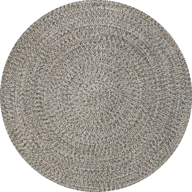 Avtoit | Rustic Solid Area Rug Polypropylene Rug Non-Slip Back Washable Pet-Friendly Carpet for Home