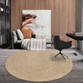 Avtoit | Rustic Solid Area Rug Polypropylene Rug Non-Slip Back Washable Pet-Friendly Carpet for Home