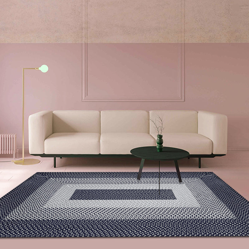 Avtoit | Unique Rustic Floor Mat Cotton Geometric Pattern Rug Washable Pet Friendly Non-Slip Carpet for Living Room