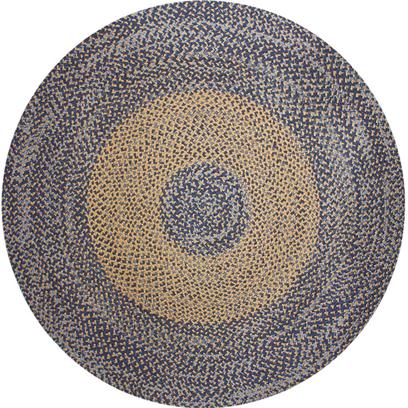 Avtoit | Stylish Country Rug Gray Circle Pattern Rug Pet Friendly Non-Slip Washable Rug for Decoration