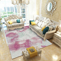 Avtoit | Multicolor Living Room Rug Industrial Watercolor Abstract Pattern Rug Polyester Washable Non-Slip Backing Pet-Friendly Rug