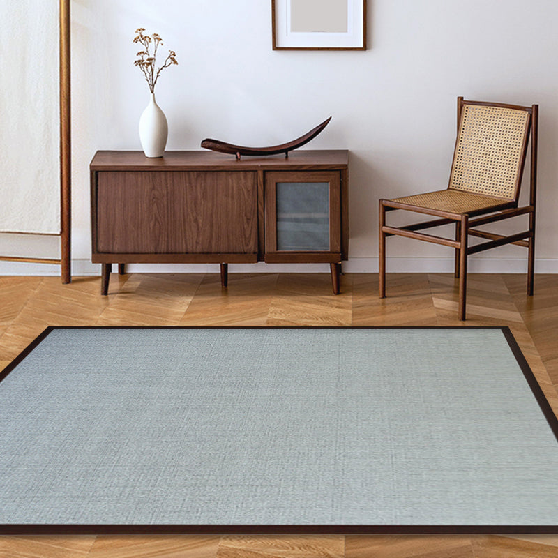 Avtoit | Gray Living Room Rug Rustic Solid Rug Sisal Washable Non-Slip Backing Pet-Friendly Rug