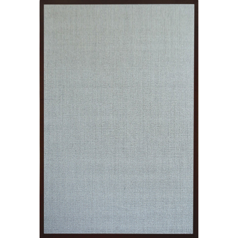 Avtoit | Gray Living Room Rug Rustic Solid Rug Sisal Washable Non-Slip Backing Pet-Friendly Rug