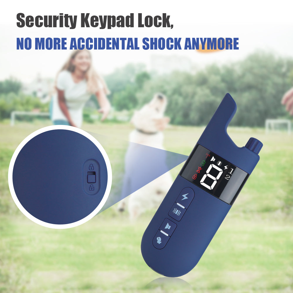 Avtoit | Electric Dog Training Collar – 500m Remote Control, Waterproof IPX7, Shock, Vibration & Sound Modes