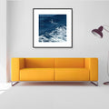 Avtoit | Seascape Ocean Water Wall Art Tropics Textured Canvas in Blue for Home Interior