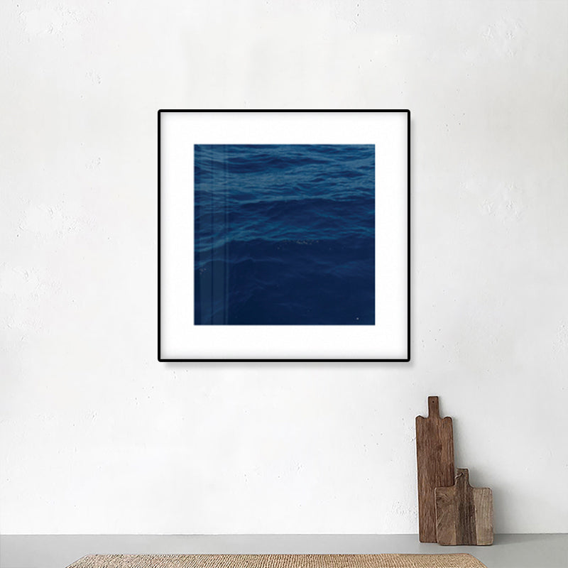 Avtoit | Seascape Ocean Water Wall Art Tropics Textured Canvas in Blue for Home Interior