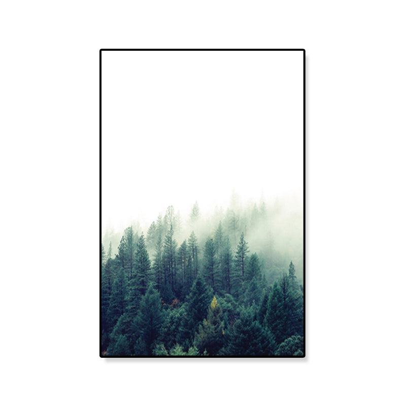 Avtoit | Tropics Natural Landscape Wall Art Living Room Canvas Print in Dark Color, Multiple Sizes