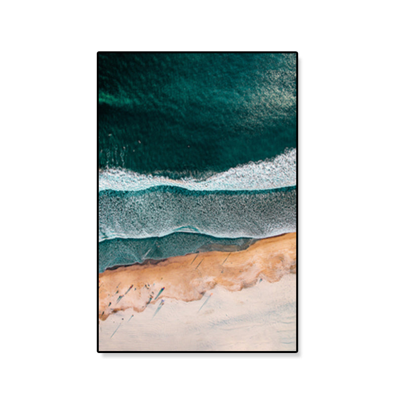 Avtoit | Tropics Natural Landscape Wall Art Living Room Canvas Print in Dark Color, Multiple Sizes