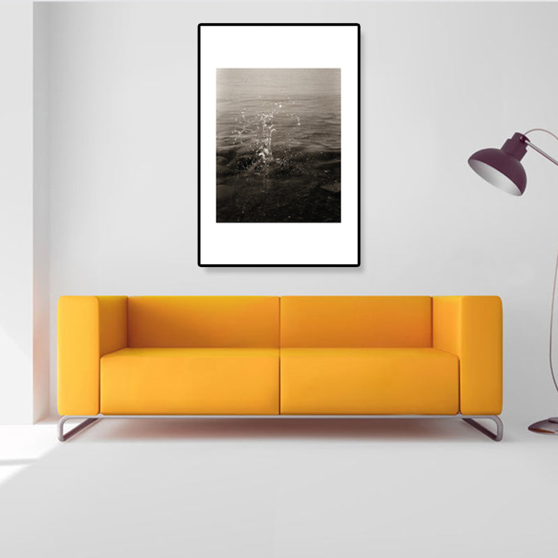 Avtoit | Textured Ocean Surface Wall Art Tropical Canvas Print for Home Decor, Multiple Sizes