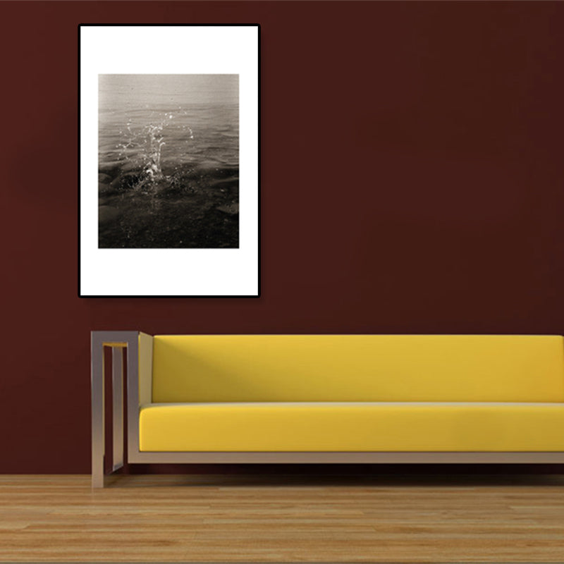 Avtoit | Textured Ocean Surface Wall Art Tropical Canvas Print for Home Decor, Multiple Sizes