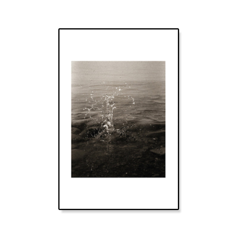 Avtoit | Textured Ocean Surface Wall Art Tropical Canvas Print for Home Decor, Multiple Sizes