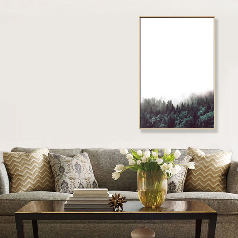 Avtoit | Mysterious Forest Canvas Wall Decoration for Seating Area Photo Landscape Wall Decoration