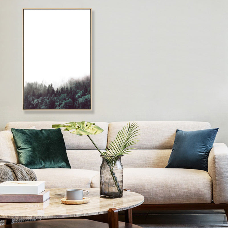 Avtoit | Mysterious Forest Canvas Wall Decoration for Seating Area Photo Landscape Wall Decoration