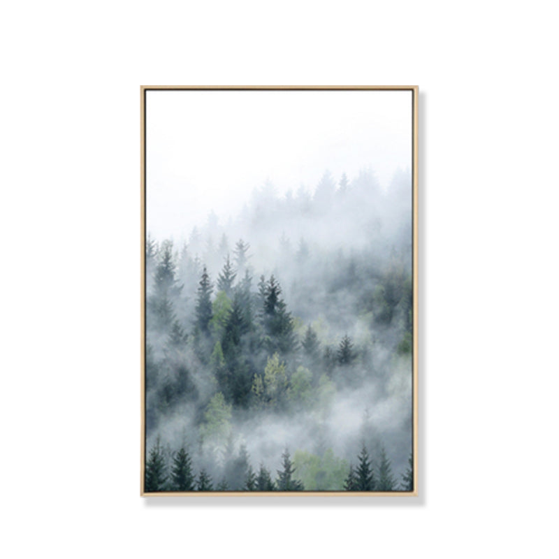 Avtoit | Mysterious Forest Canvas Wall Decoration for Seating Area Photo Landscape Wall Decoration