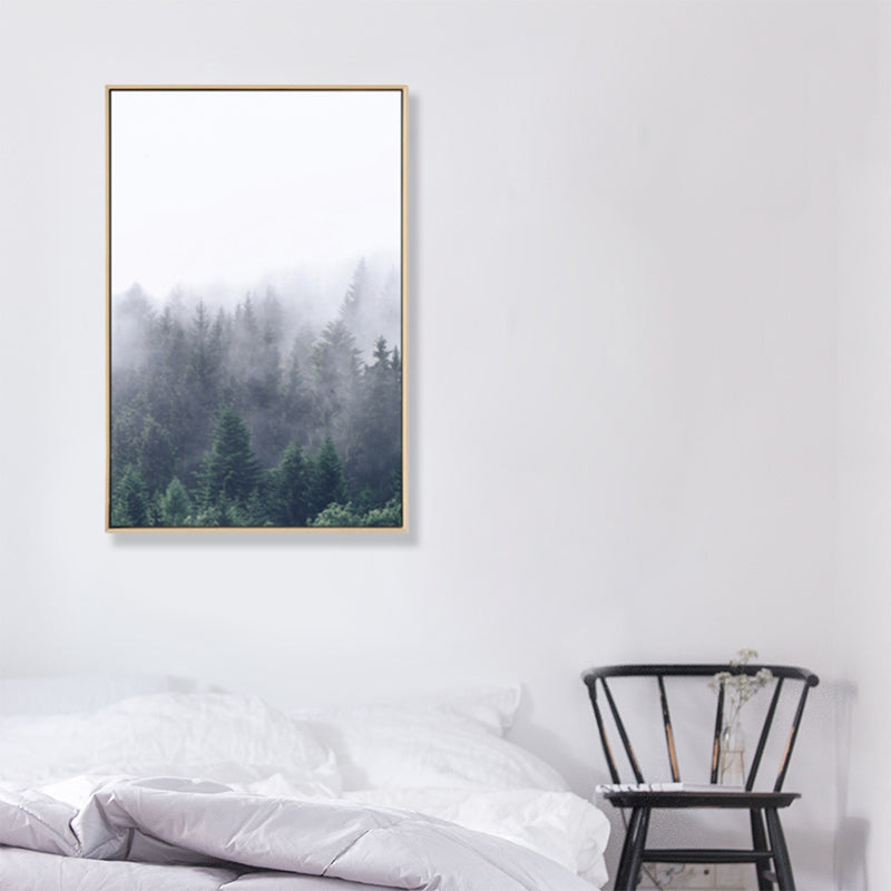 Avtoit | Mysterious Forest Canvas Wall Decoration for Seating Area Photo Landscape Wall Decoration