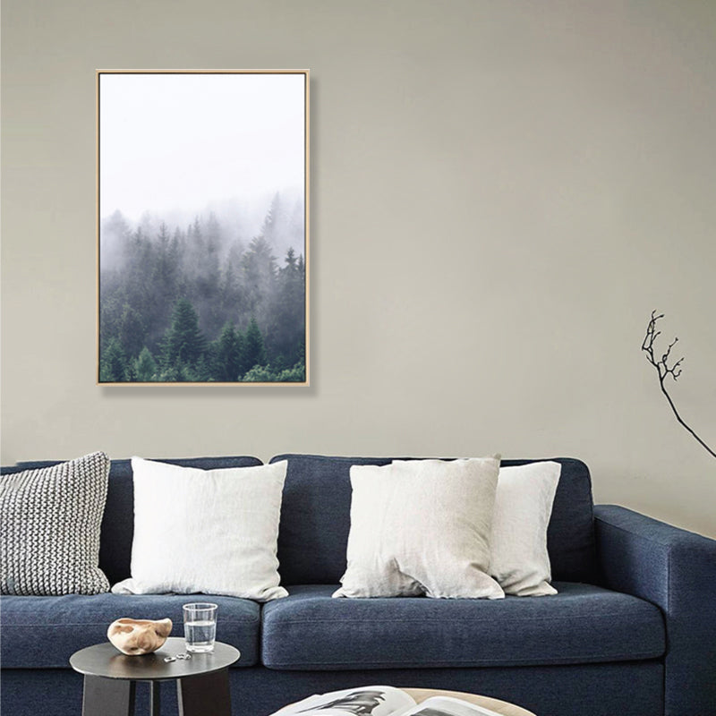 Avtoit | Mysterious Forest Canvas Wall Decoration for Seating Area Photo Landscape Wall Decoration