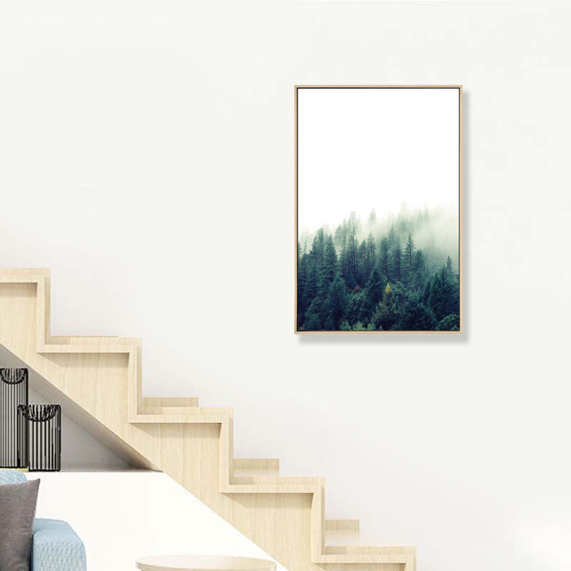 Avtoit | Mysterious Forest Canvas Wall Decoration for Seating Area Photo Landscape Wall Decoration