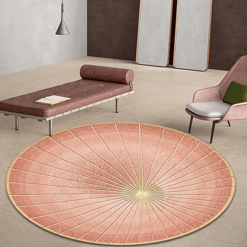 Avtoit | Cameo Brown Modern Carpet Polypropylene Geometric Pattern Rug Pet Friendly Washable Non-Slip Carpet for Living Room