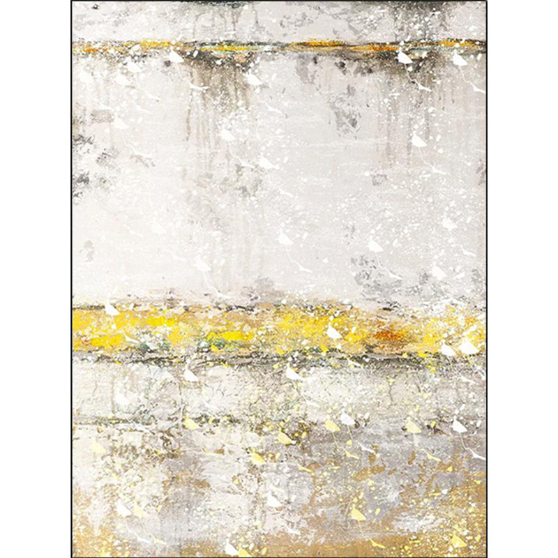 Avtoit | Stylish Gold Modern Rug Synthetic Abstract Rug Non-Slip Pet-Friendly Washable Rug for the Living Room