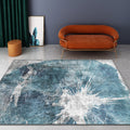 Avtoit | Bedroom Rug Shabby Chic abstract pattern rug Polyester machine washable non-slip back rug