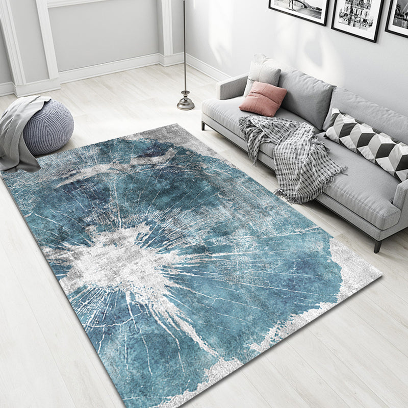 Avtoit | Bedroom Rug Shabby Chic abstract pattern rug Polyester machine washable non-slip back rug