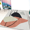 Avtoit | Novelty Home Rug Multi Colors Abstract Carpet Polyester Washable Anti-slip Pet Friendly Rug