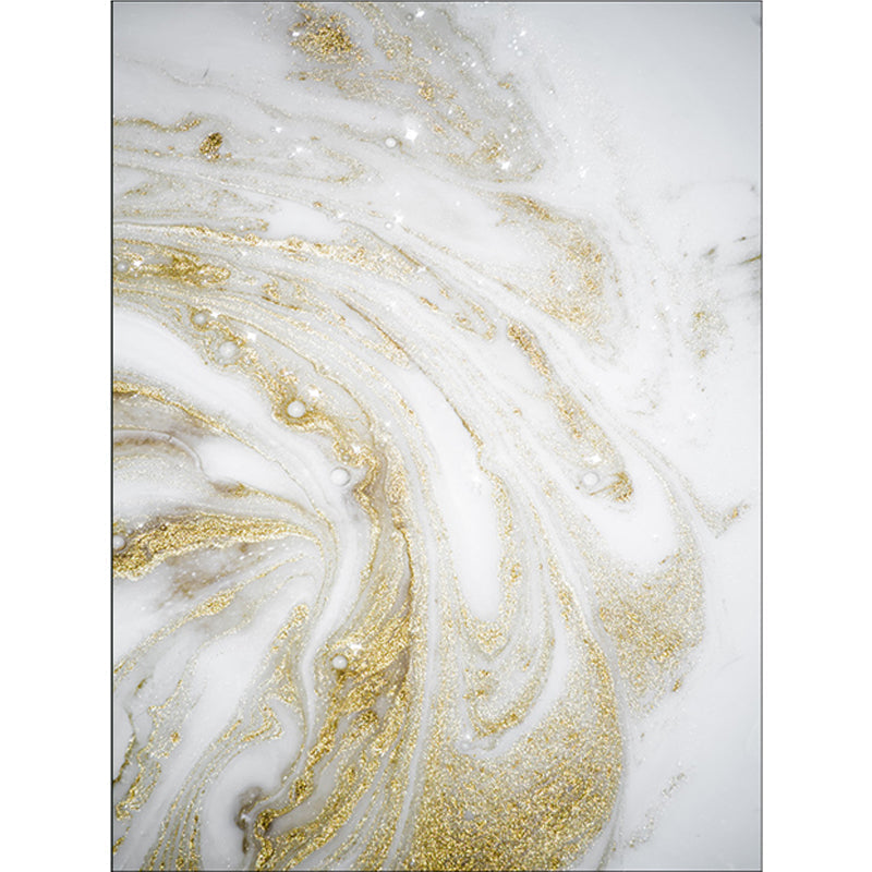 Avtoit | Unique Abstract Area Rug Gold New Rug Polypropylene Pet Friendly Washable Non-Slip Area Rug for Home