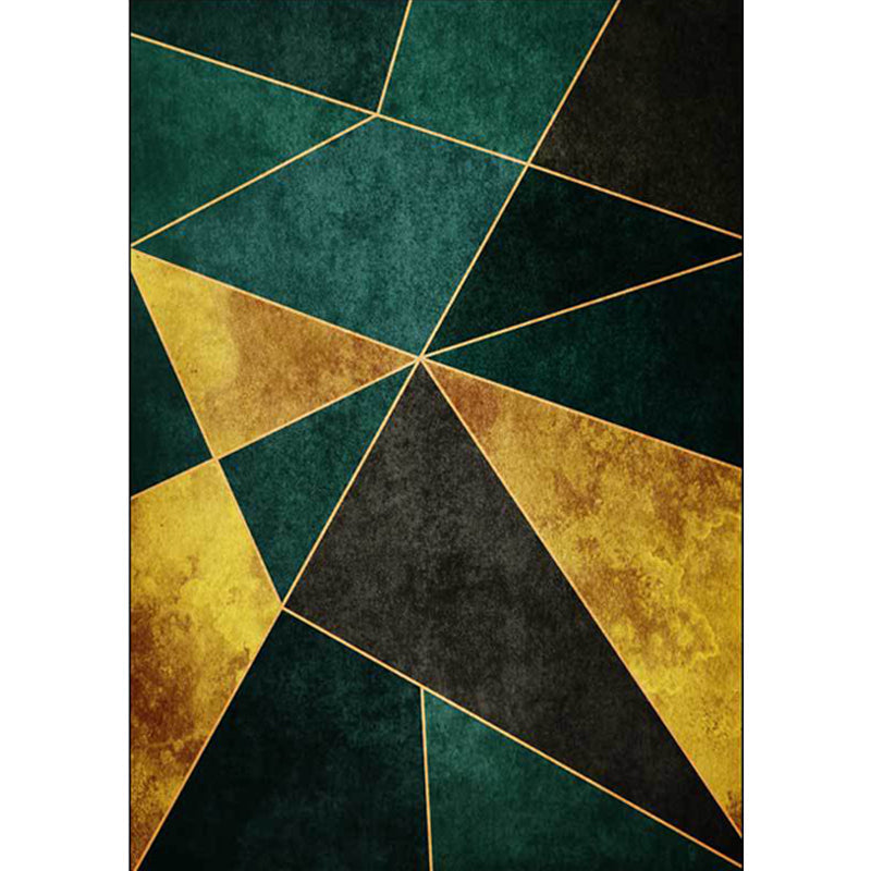 Avtoit | Groener Nordic Area Rug Synthetic Geometric Pattern Rug Pet Friendly Washable Non-Slip Area Rug for Living Room