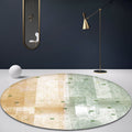 Avtoit | Contemporary Bedroom Carpet Multicolor Abstract Rug Synthetic Washable Non-Slip Pet-Friendly Indoor Rug