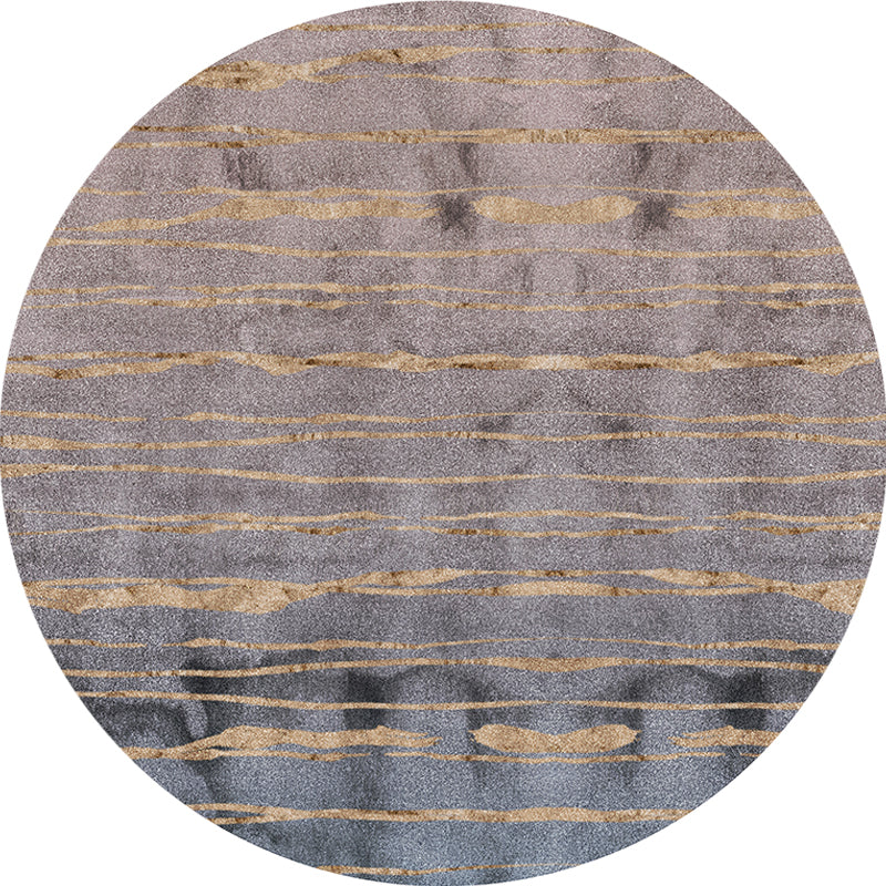 Avtoit | Gray abstract rug polypropylene Shabby Chic rug washable non-slip backing rug for the living room