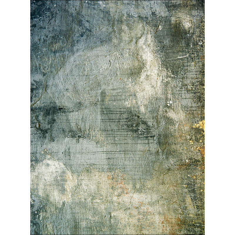 Avtoit | Green Modernism Carpet Polyester Abstract Area Rug Pet-Friendly Washable Non-Slip Area Rug for Bedroom