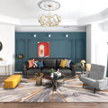Avtoit | Brown industrial carpet polyester radial pattern carpet pet-friendly washable non-slip carpet for the bedroom