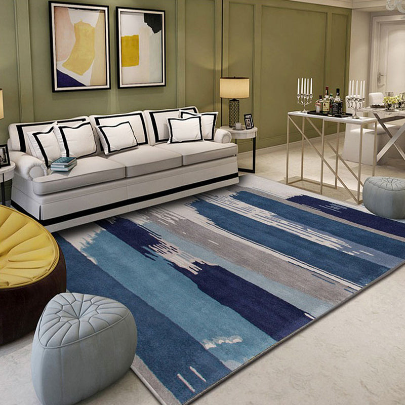 Avtoit | Creative Industrial Indoor Carpet Polyester Abstract Rug Anti-Slip Back Pet-Friendly Runners for Parlor