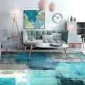 Avtoit | Simplicity Parlour Carpet Brushstroke Pattern Carpet Polyester Machine Washable Non-Slip Back Pet Friendly Carpet