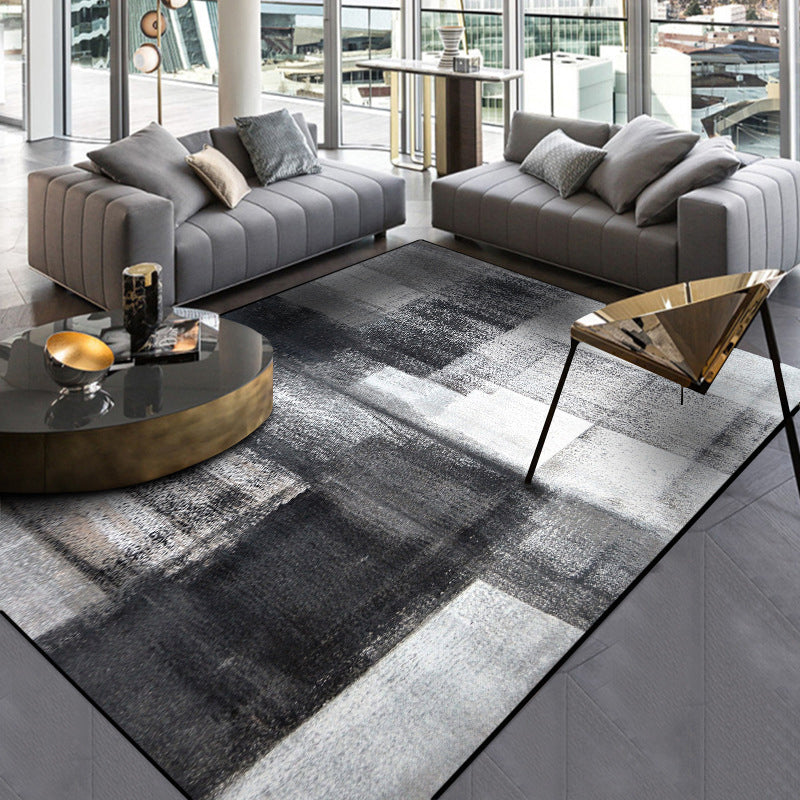 Avtoit | Unique Abstract Rug Modern Rug Polyester Washable Non-slip Pet-friendly Rug for the Living Room