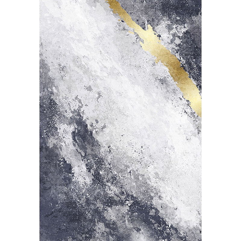 Avtoit | Gray Living Room Carpet contemporary abstract carpet polyester machine washable non-slip backing carpet