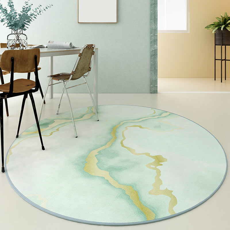 Avtoit | Pastel Flowing Indoor Dress Polyester Novelty Rug Pet-Friendly Carpet for Home Decoration