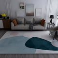 Avtoit | Morandi Color Living Room Rug Creative Geometric Pattern Rug Polyester Non-Slip Washable Area Rug