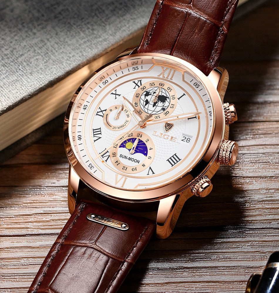 Avtoit | Classic Chronograph Men’s Watch | Stylish & Functional Luxury Wristwatch for Every Occasion