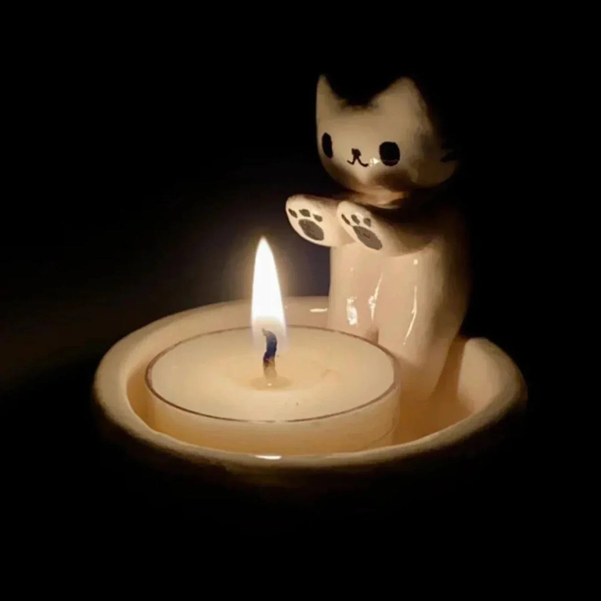 Avtoit | Cute Cat Candle Holders