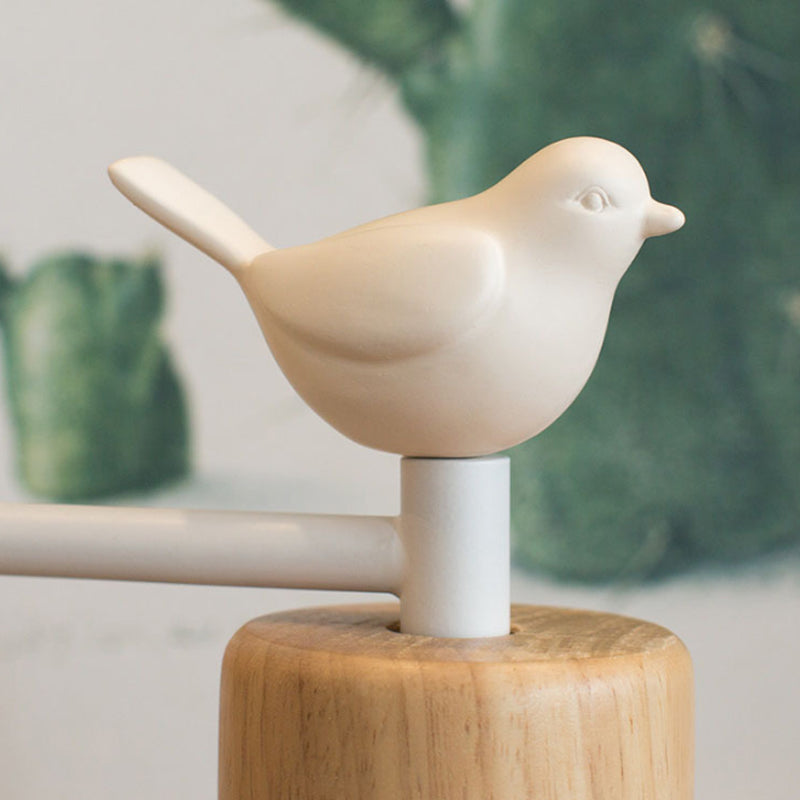 Avtoit | NordicDome - Metal and Wood Wall Lamp with Bird for the Children's Room