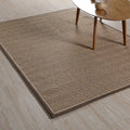 Avtoit | Stylish Country Carpet Brown Solid Carpet Animal Dry Washable Non-slip Rug for Living Room