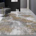 Avtoit | Gray industrial indoor carpet polyester abstract carpet washable non-slip carpet for bedroom