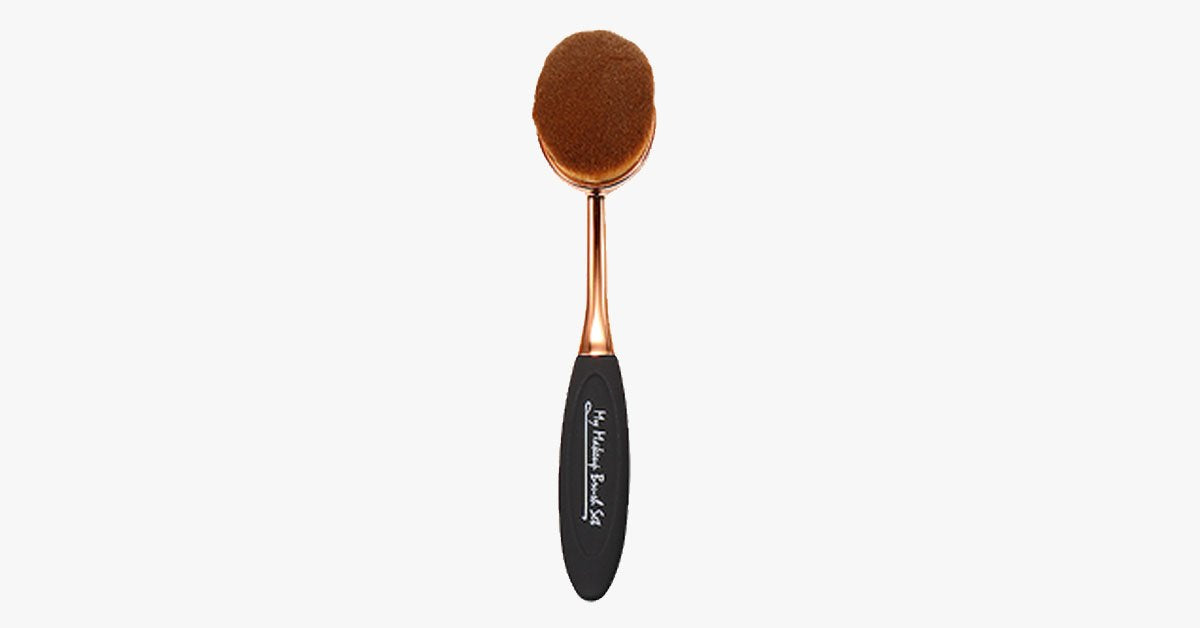 Avtoit | Foundation Oval Brush – Soft and gentle brush for perfect blending of makeup