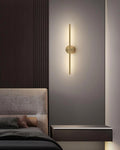 Avtoit | Modern Linear LED Wall Lamp - Gold