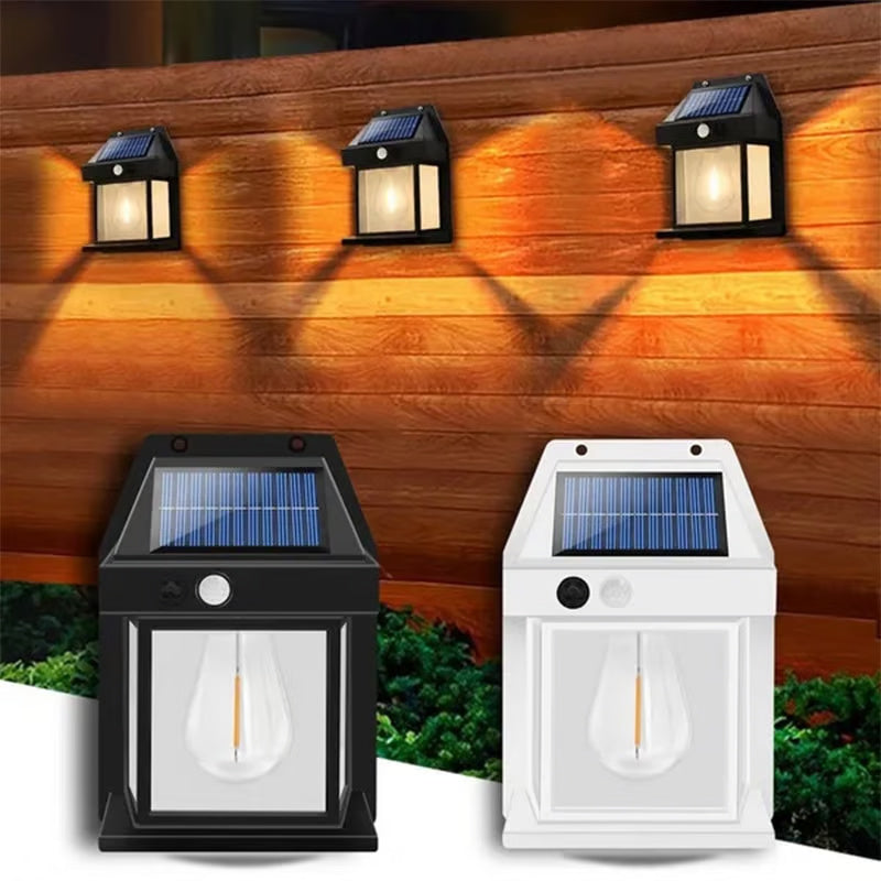 Avtoit | Elegant Outdoor Solar Wall Light with Motion Sensor
