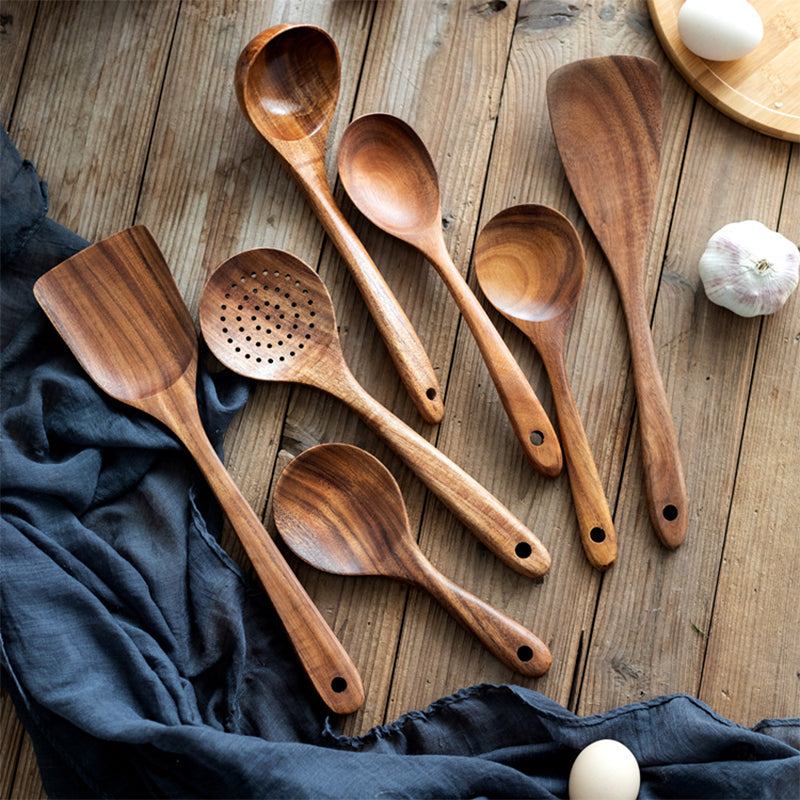 Avtoit | Teak Wood Cutlery Set
